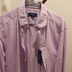 ETON luxury shirt XL (17.5; 44) lilac NEW